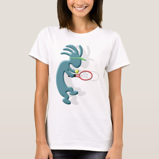 Camiseta Tênis do nativo americano de Kokopelli (Frente)