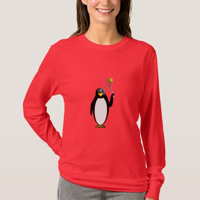 Camiseta Tênis do pinguim (Frente)