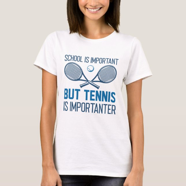 Camiseta Tênis É Mais Importante (Frente)