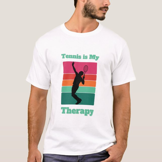 Camiseta Tênis é o meu retângulo terapêutico com Retângulo  (Frente)