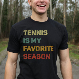Camiseta Tênis é o meu retrato favorito da estação