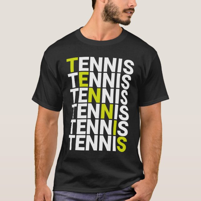 Camiseta Tênis é o único esporte verdadeiro (Frente)