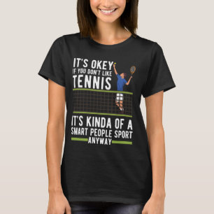 Camiseta Tênis Engraçado Para Homens Jogadoras Tênis Coach 