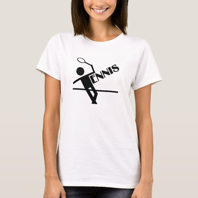Camiseta Tênis - escolha estilo e cor, personalize (Frente)