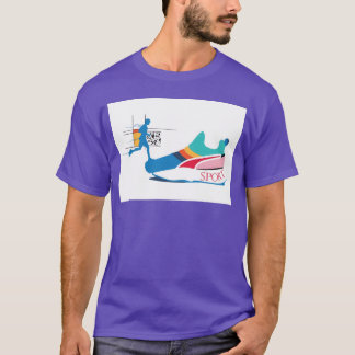 Camiseta Tênis Esportivo com Silhueta de Corredor amigo ami