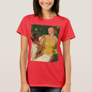 Camiseta Tênis Esportivo Vintage, Amor e Romance