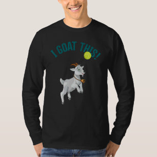 Camiseta Ténis Eu Cabra Esta Bola Cabra & Jogador de Téni