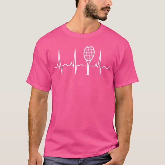 Camiseta Tênis Heartbea Tênis Para Jogadores Encaixe Ventil (Frente)