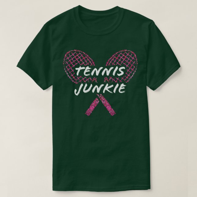 Camiseta Tênis Junkie Tênis Player Trainer (Frente do Design)