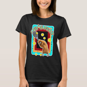 Camiseta Tênis legal Gato que Veste Óculos suntuosos Tênis