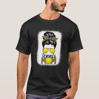 Camiseta Tênis Mãe A Vida Sangrou Cabelo Maluco Leopardo Te