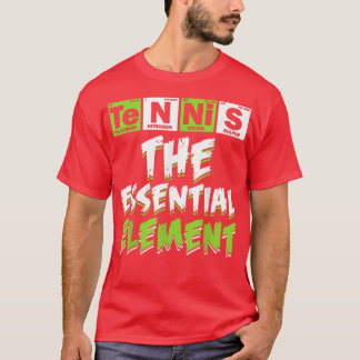 Camiseta Tênis, O Elemento Essencial, Tênis da Ciência do L