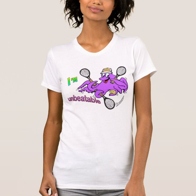 Camiseta tênis Octopus Womens Roupa (Frente)
