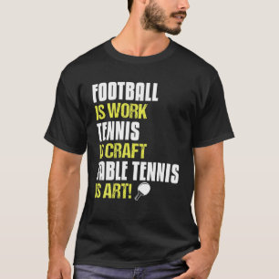 Camiseta Tênis Para A Ba De Coleta De Roupa De Pickleball