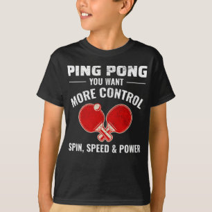 Camiseta Tênis Ping Pong Player