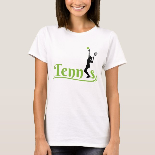 Camiseta Tênis Player Girl, Tênis Girl Birday (Frente)