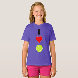 Camiseta Tênis Player I Love (Heart) Tênis Vertical Sport