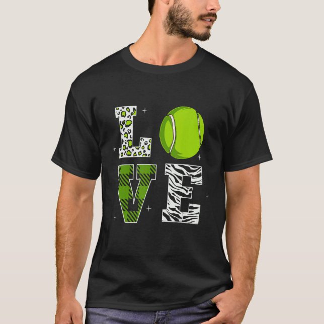 Camiseta Tênis Player Love Design (Frente)