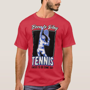 Camiseta Tênis Player Nascer Para Reproduzir Atleta Tênis