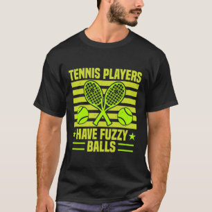 Camiseta Tênis Player tem felpudo bolas Presente