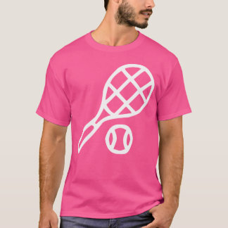 Camiseta Tênis Racket E Bola