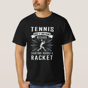 Camiseta Tênis Racket Player Matar Tribunal Esportivo Engra