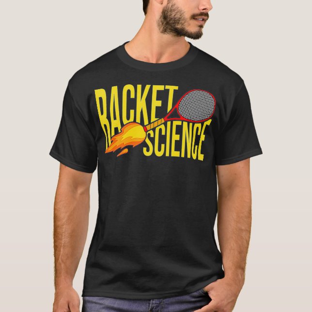 Camiseta Tênis Racket Science Tênis Premium (Frente)