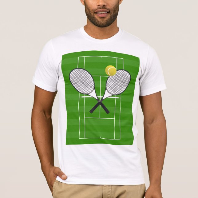 Camiseta TÊNIS RACKETS & Ball Tênis (Frente)