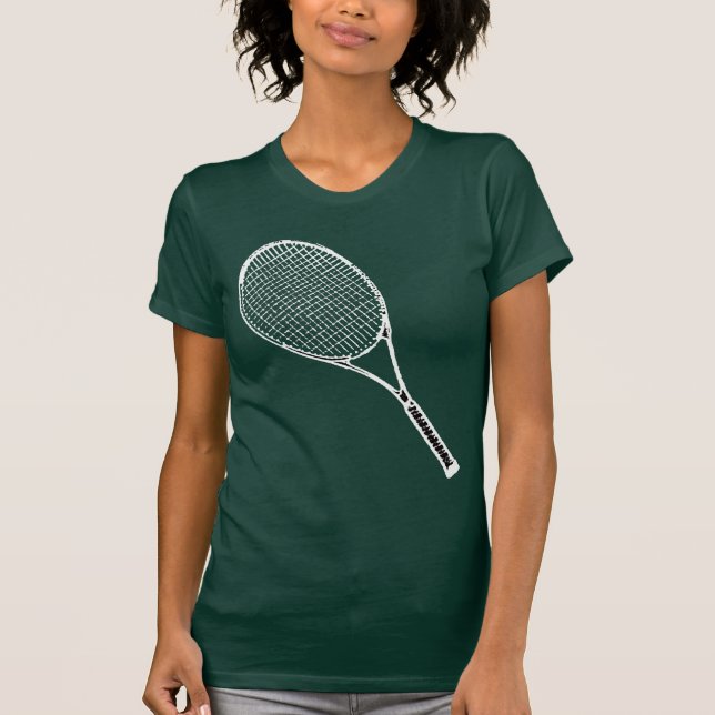 Camiseta Tênis racquet (Frente)