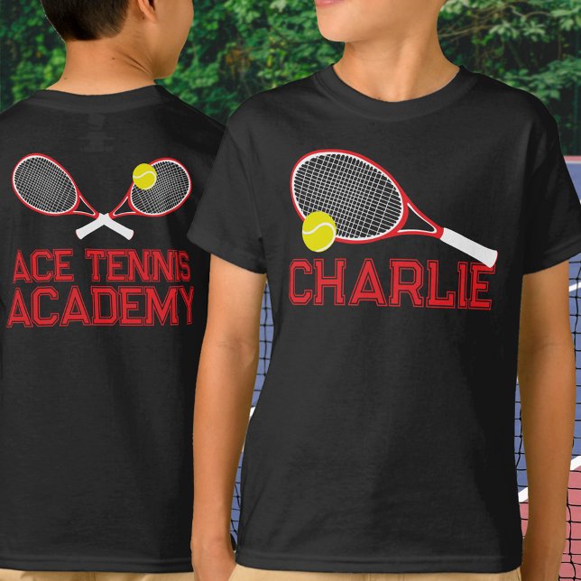 Camiseta Tênis racquet e gráfico branco esverdeado (Criador carregado)