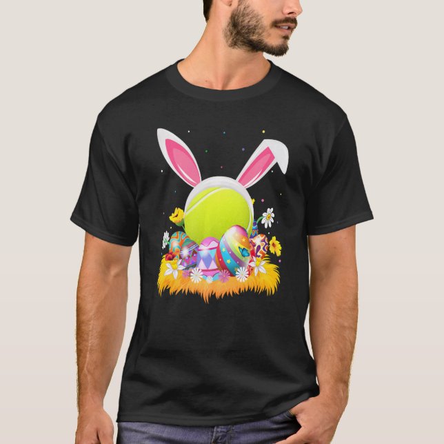 Camiseta Tênis Sports Easter Ovo Páscoa Engraçado Tênis Sun (Frente)