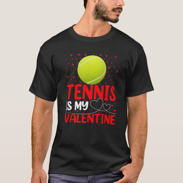 Camiseta Tênis Sports Lover Engraçado Tênis É Meu Namorados (Frente)