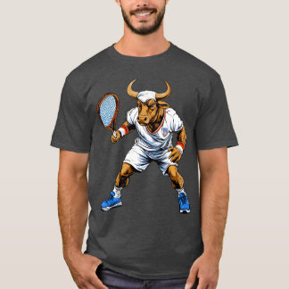 Camiseta Tênis Taurus - Camisa-T do Tênis player