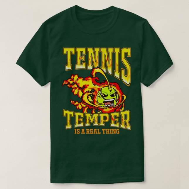 Camiseta Tênis Temper É Uma Coisa Real (Frente do Design)