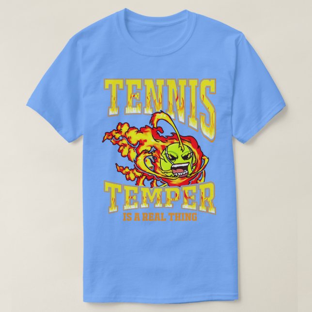 Camiseta Tênis Temper É Uma Coisa Real (Frente do Design)