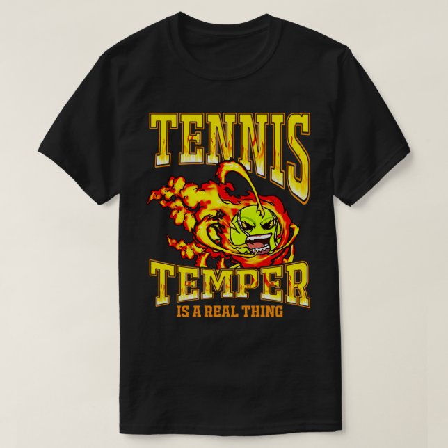 Camiseta Tênis Temper É Uma Coisa Real (Frente do Design)