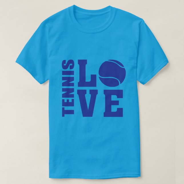Camiseta Tênis, Tênis, AMOR, Tênis (Frente do Design)