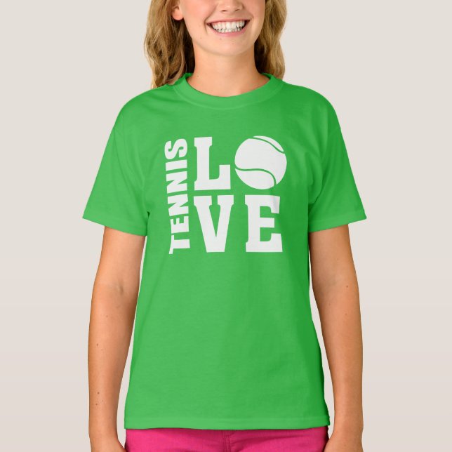 Camiseta Tênis, Tênis, AMOR, Tênis (Frente)