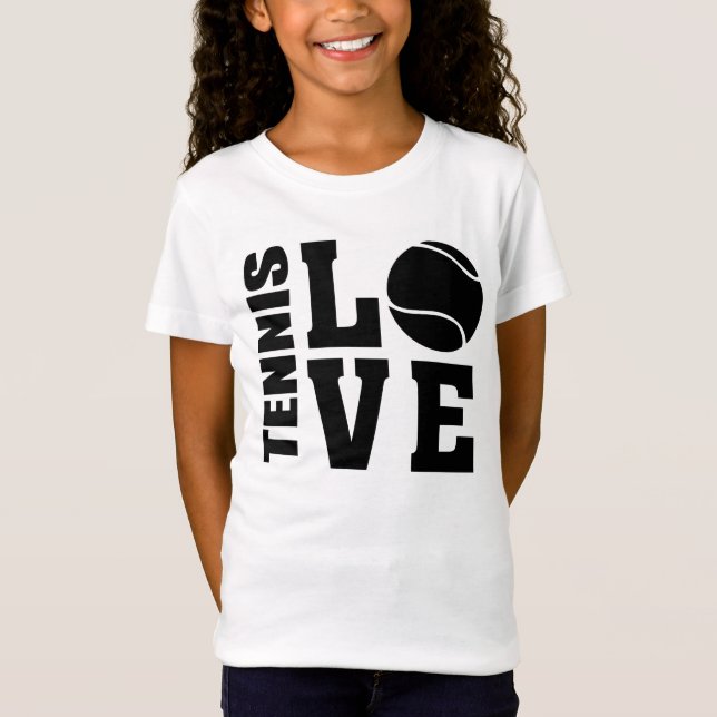 Camiseta Tênis, Tênis, AMOR, Tênis (Frente)