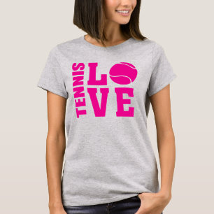 Camiseta Tênis, Tênis, AMOR, Tênis