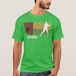 Camiseta Tênis Tênis da Equipe de Sinalizador da Guiné-Biss