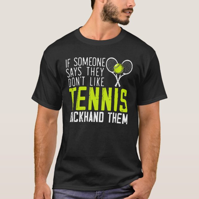 Camiseta Tênis tênis Players Tênis Ball Racket (Frente)