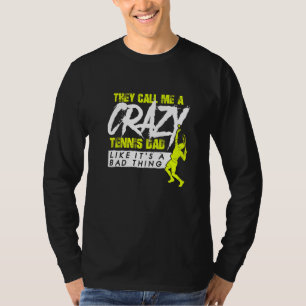 Camiseta Tênis Tênis Racket Tênis Tênis Ball Court Tenn