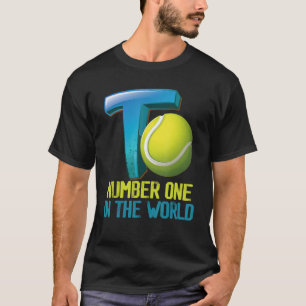 Camiseta Tênis - Termos Número Do Jogador Do Tênis No Mundo