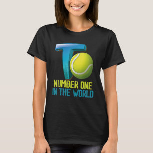 Camiseta Tênis - Termos Número Do Jogador Do Tênis No Mundo