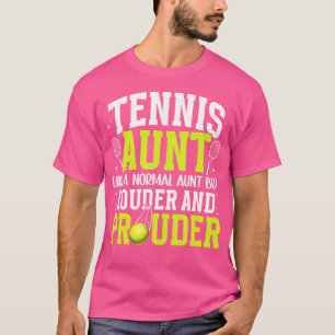 Camiseta Tênis Tia Louder E Jogadora Do Tênis Do Perdedor A
