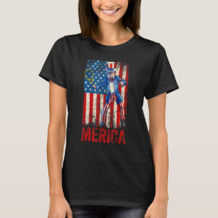 Camiseta Tênis Tio Sam 4 De Julho Meninos Homens Americanos