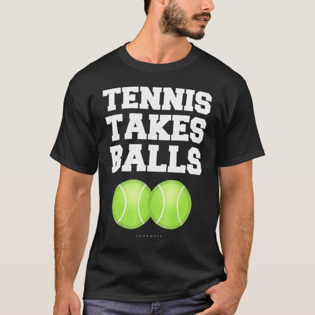 Camiseta Tênis tira bolas Tênis Gif (Frente)
