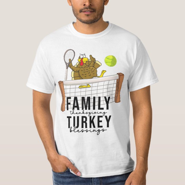 Camiseta Tênis Turquia, bonitinho de desenho engraçado de A (Frente)