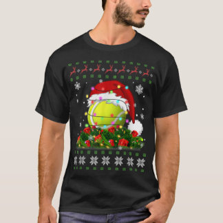 Camiseta Tênis Ugly Sweet Natal Pajama Luz Esporte
